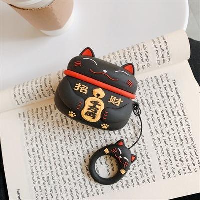 Applicable AirPods 1 Protective Case Cute Cartoon Silicone 1st Generation 1st Generation 4th Generation New 3rd Generation Apple Wireless Earphone Cas