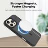 For iPhone 16 Pro Max Case Compatible with MagSafe PC + TPU Anti-drop Phone Cover