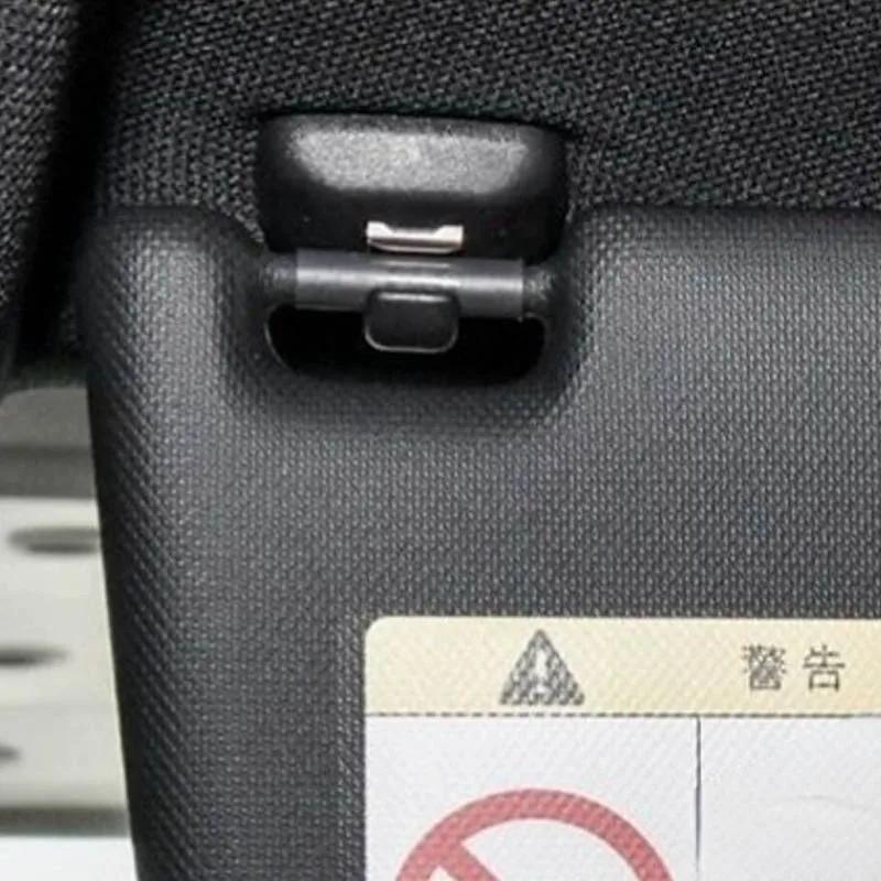 2Pcs Black Car Sun Visor Clips Plastic Hanger Holder Buckle Bracket Retainer For VW Amarok Passat B5 B6 Beetle Golf MK4 Touran