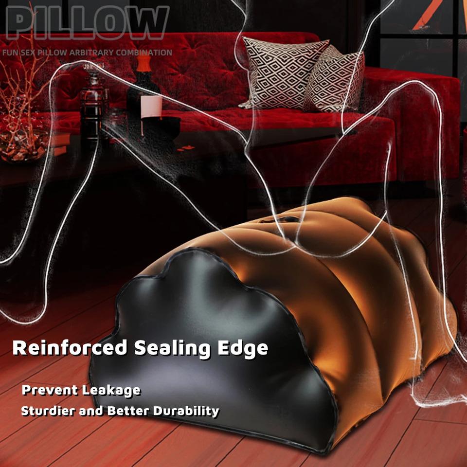 Adult PVC Inflatable Sofa Fun Stool Cushion For Couples Bathroom Toy Women's Masturbation Fun Sex Furniture