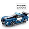 Speed City Racing Car Sports Model Building Blocks Bricks Classic Rally Sports Super Racers Great Vehicles Christmas gift Toys