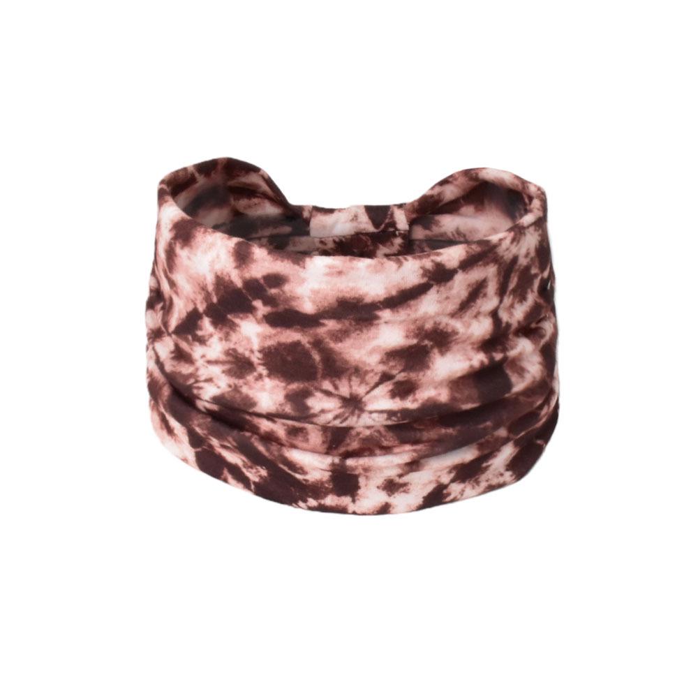 Women's Paisley Sport Yoga Headband - Sweat-Absorbing, Elastic Cotton, Bohemian Style