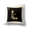 Polyester Pillowcase 26 English Letters Sofa Pillow Bedside Cushion Car Lumbar Cushion Office