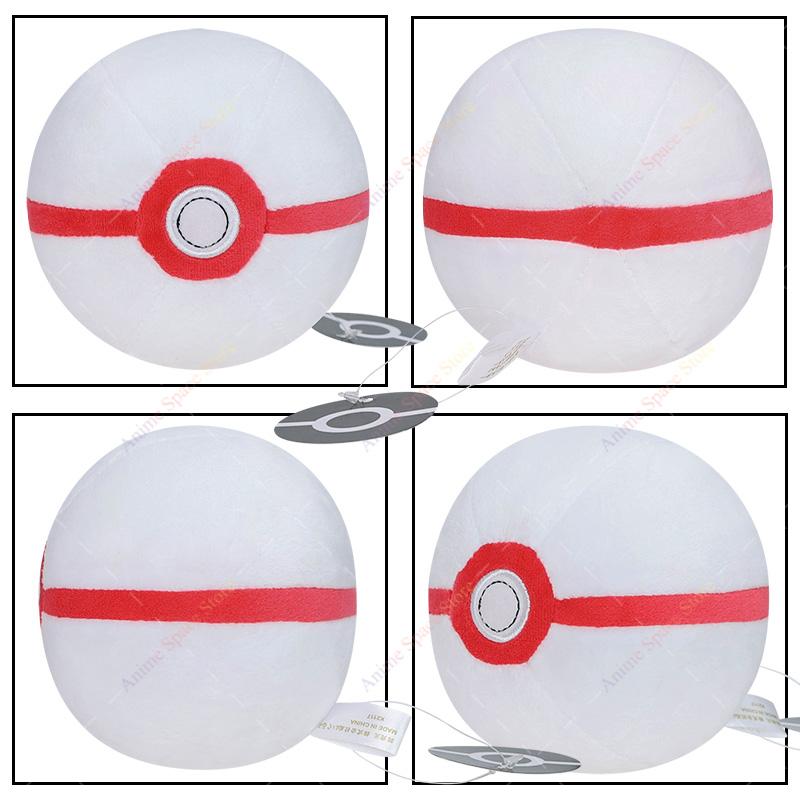 Anime Cute Master Ball Plush Toys Ultra Great Premier Ball Beast Ball Soft Stuffed Plushies Doll Collectible Gift For Fans