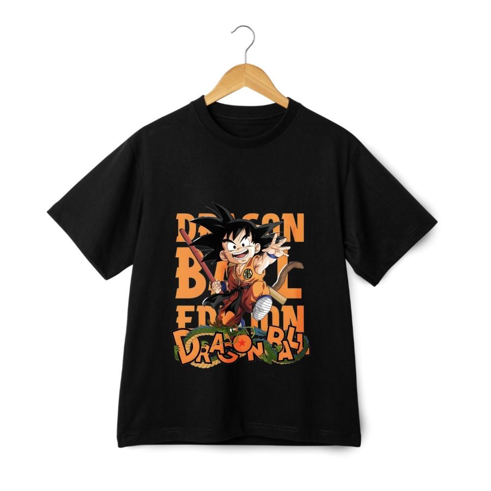 

Футболка Кид Гоку - Аниме-графика Dragon Adventure, Унисекс, Уличная одежда 2XL