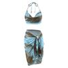 2024 Sweet & Spicy High-End Three-Piece Bikini Set for a Beach Vacation