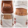 Bohemia Style Shell Waist Chain Elegant Sexy Body Chain Luxury Starfish Waistband  Lady