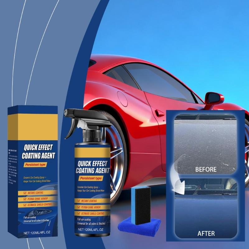 120ml Car Ceramic Coating Maintenance Hydrophobic Layer Cleaning Detailing Automotive Polish Agent