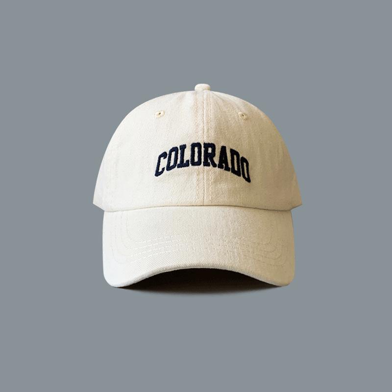 Increase and deepen the baseball cap children's spring and summer new soft top cap trendy brand letter baseball cap wide brim display