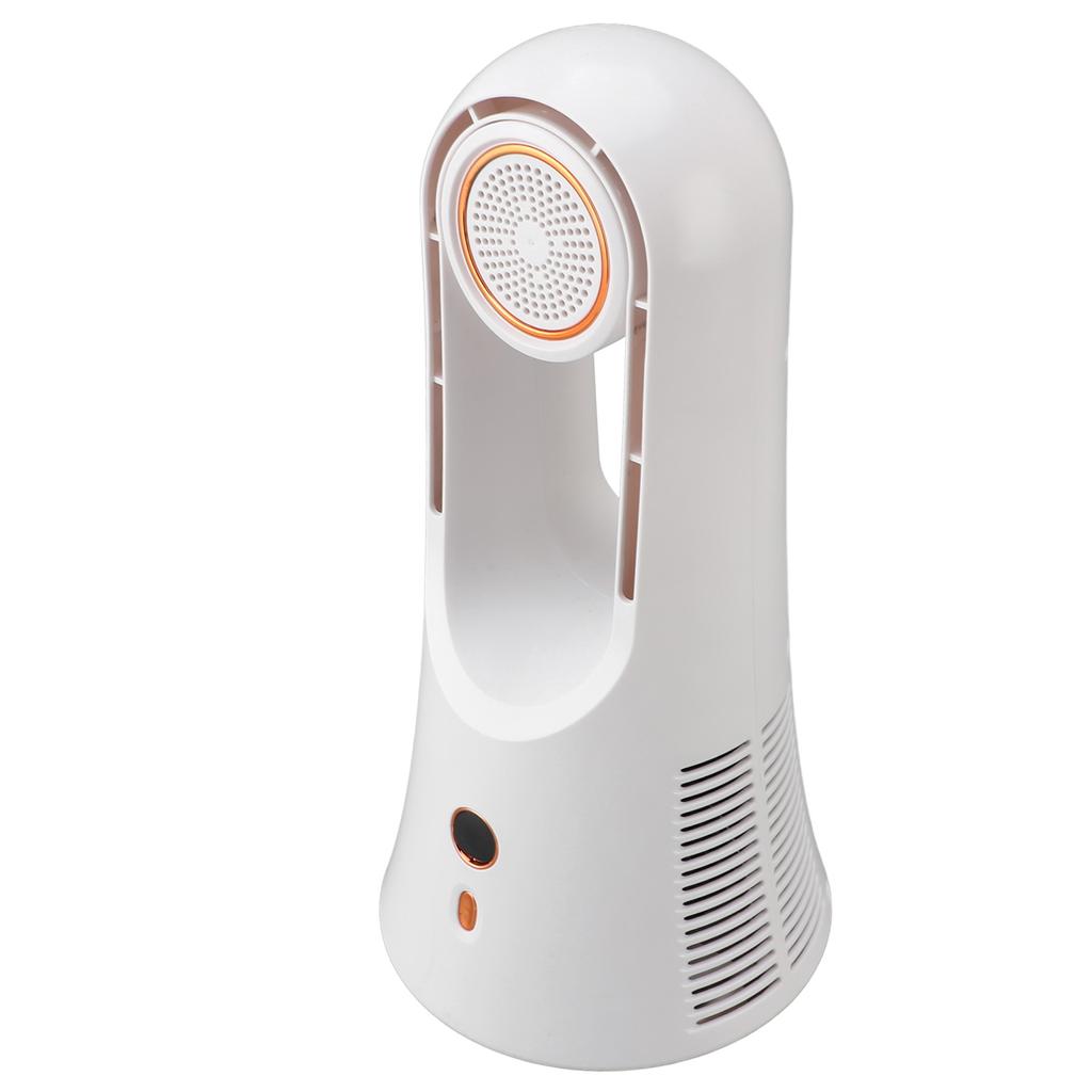 Tischventilator ohne Rotorblätter 6 Geschwindigkeiten Kleiner Tischventilator mit Leistungsanzeige Aroma-Tablette für Zuhause Schlafzimmer