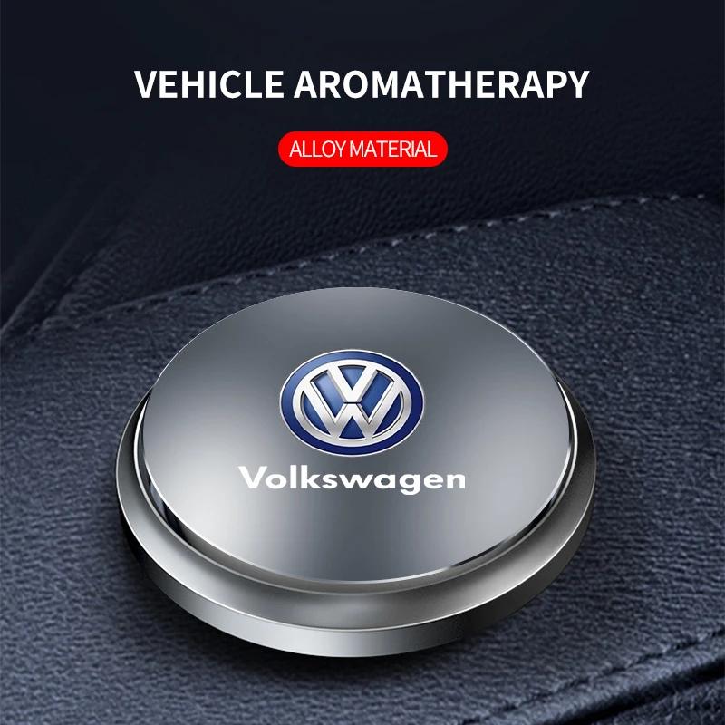 Car Air Freshener Instrument Flavor Perfume UFO Shape Scent Decor Emblem for VW Sagitar Lamando Jetta Magotan POLO Bora zr1