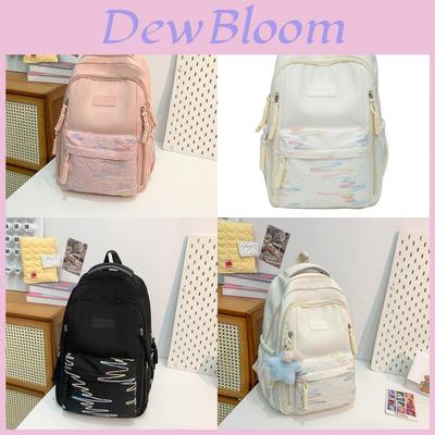 Small Cute Korean Style Backpack With Nylon For School Use
