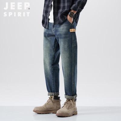 JEEP SPIRIT Men's Relaxed Fit Jeans