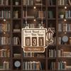 Hanging Books Read Tracker Books Read This Year Bookish Decor Bookshelf Counter Personalized Reading Counter
