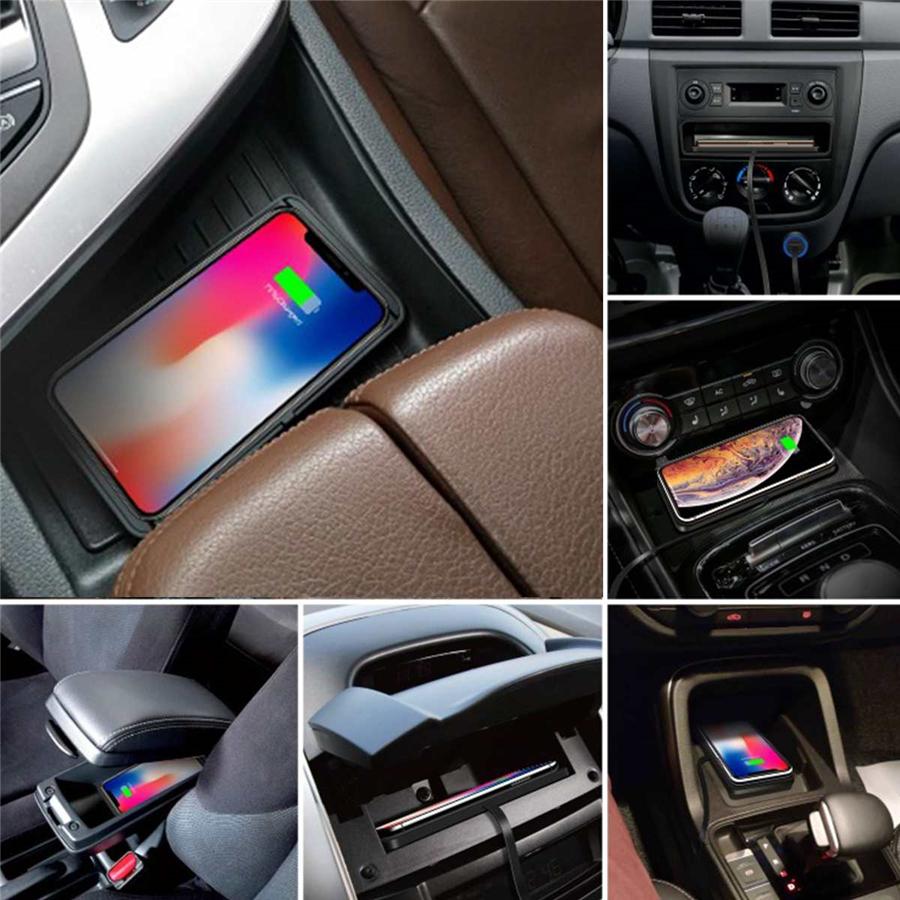 Wireless Car Charger 5W 7.5W 10W Fast Charging Phone Holder For iPhone Hauwei