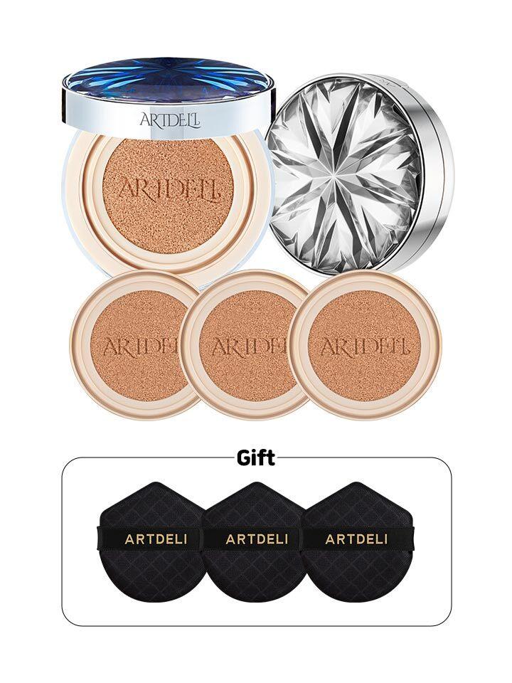 

[BEST] Season 1 ARTDELI Absolue La Volume de Cushion (2 main products + 3 refills) (3 puffs included) Blue No. 23