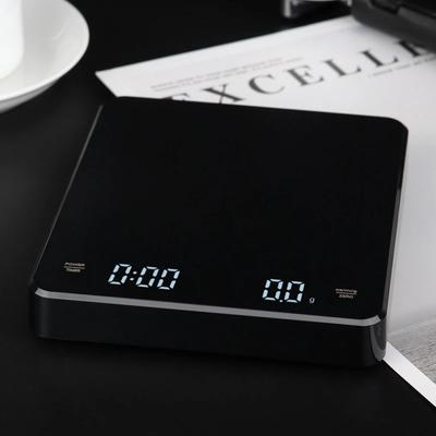Rechargeable 3kg Coffee Scale Fast Charge Timer 01g Precision Smart Kitchen Electronic Scale Home Brewing Accessory