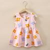 Children's Clothing Summer Children's Skirt Girls Cotton Silk Skirt Baby Dress Princess Dress Vest Skirt Baby Clothes Treasure