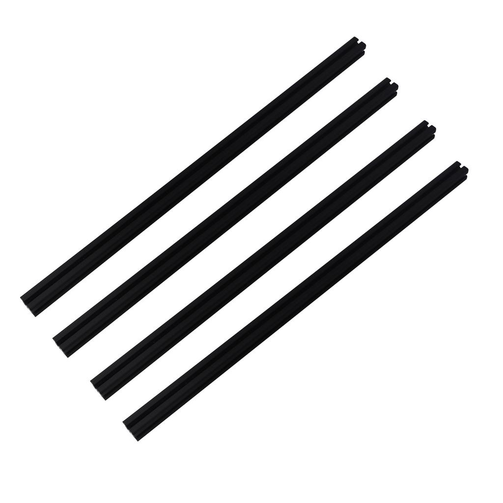 4Pcs Aluminum Extrusion 4040 T Slot Europn Standard Anodized Linr Rail 3D Print Part CNC 39.4in 1000mm