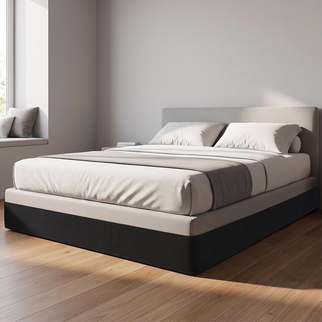 Cuttable Furniture Space Barrier Strip | Discreet, Soft Black, Sofa seal strip,