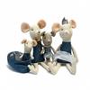 The Mouse Family kawaii plush Little Mouse Plush dolls Stuffed Animal Cartoon Kids Toys for Girls Baby Christmas Gift