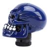 Totenkopf Schaltknäufe Harz Bequemer Griff Samurai Totenkopf Schalthebelknauf mit 3 Adaptern für die meisten