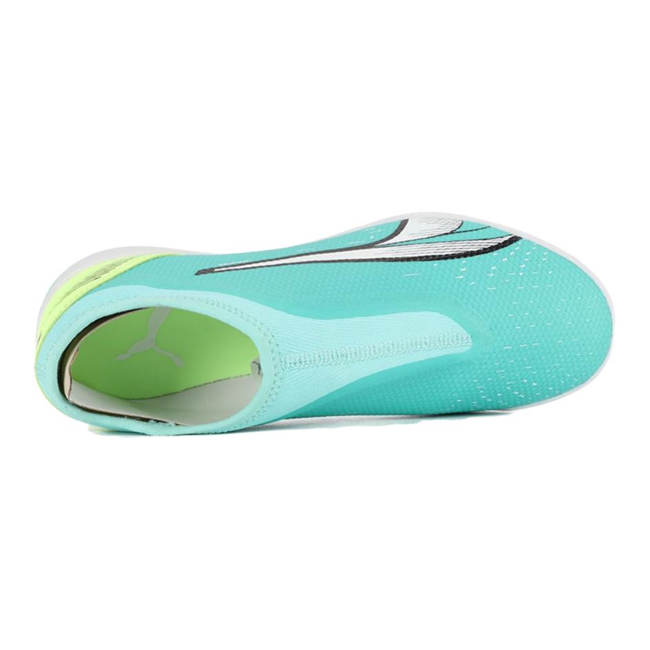 Puma Ultra Pro PU Comfortable Versatile Low-Top Kids Soccer Shoes Kids sneaker Blue White 107231-03