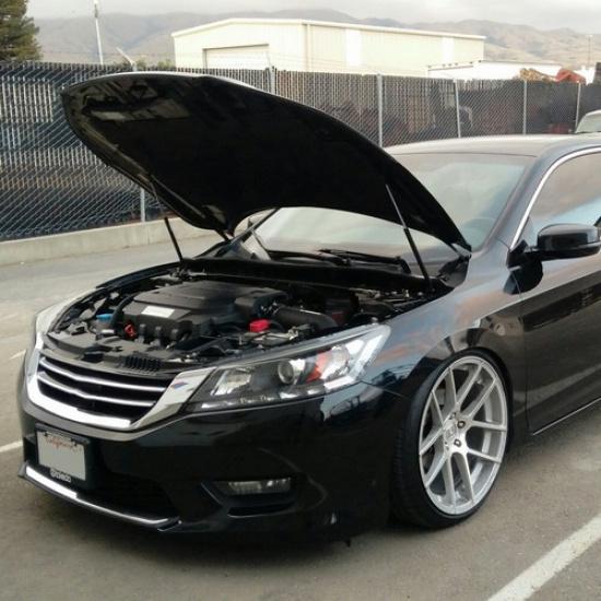 2Pcs For Honda Accord 2013-17 Front Hood Lift Supports Gas Springs Shock Struts