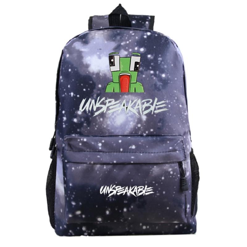Unspeakable Backpack With Large Capacity For Boys And Girls