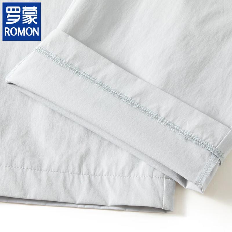 ROMON Men's Old Money Style Straight-Leg Casual Pants
