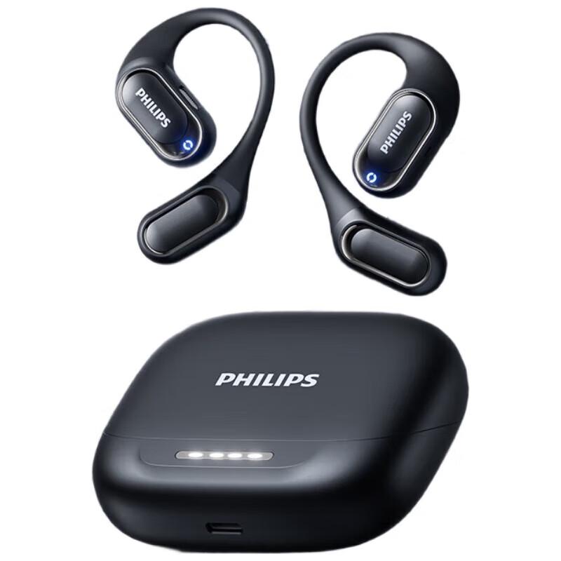 

Philips TAT3769 True Wireless Open-Ear Clip-On Sports Earbuds