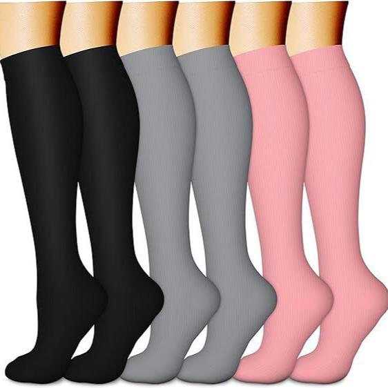 Unisex Cross-Border Compression Calf & Sports Socks for Cycling, Running, Yoga