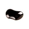 Fellowes Crystal Flexible Gel Wrist Rest - Stain Resistant - Black-9112301