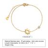 Jewelry, Stainless Steel Zircon Adjustable Bracelet 18K Gold Women'S Jewelry