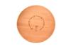 TOUGEI Plate Dish M 2G Wooden Natural Wood Flat Plate (Snufkin)