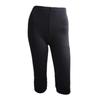 High Waist Solid Color Mid-Calf Stretchy Women Leggings Cropped Pants Bottoms for Running