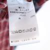 Rebuild by Needles Made In Japan Check Pattern Long Sleeve Docking Flannel Shirt Men's Used