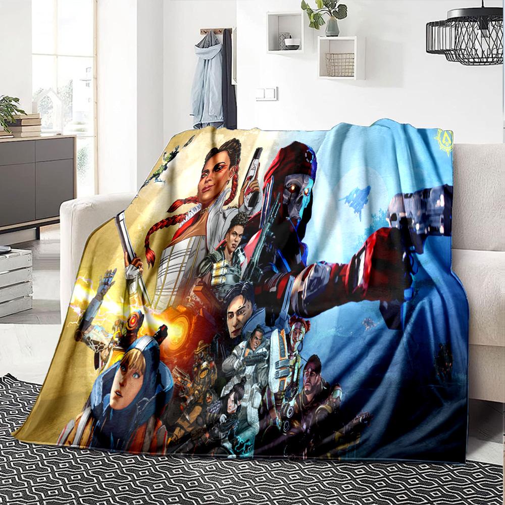 Space Explorer Adventure Flannel Blanket, Soft Polyester, Modern Design, All-Season for Camping, Travel, Gifts for holidays or birthdays