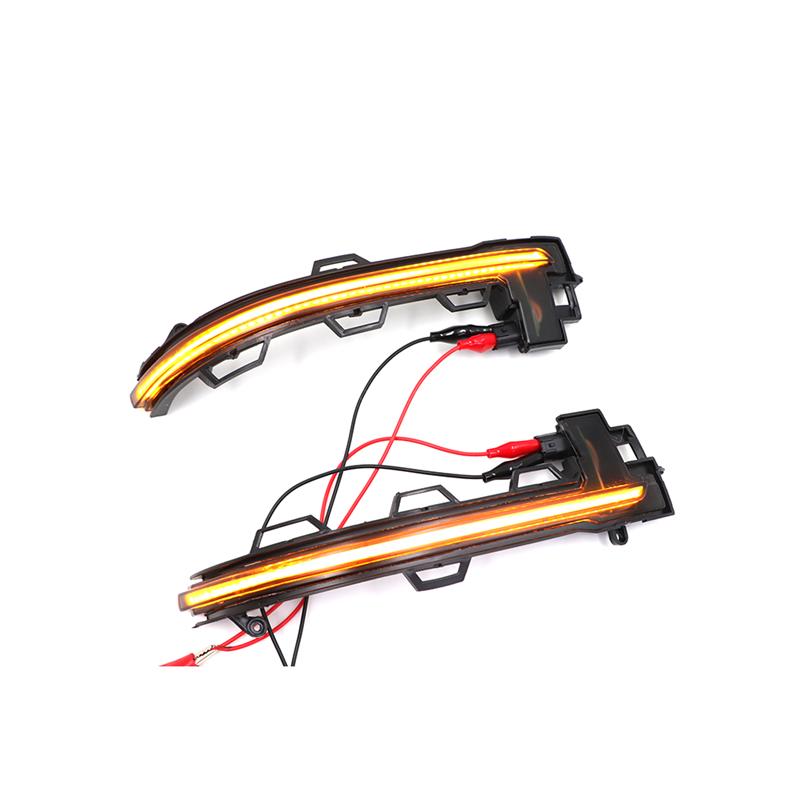 2x Dynamic Side Mirror Blinker Light LED Turn Signal Lamps For BMW X3 IX3 G01 G08 X4 G02 X5 G05 X5 G06 X7 G07