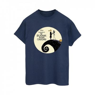 The Nightmare Before Christmas Womens/Ladies Logo Cotton Boyfriend T-Shirt