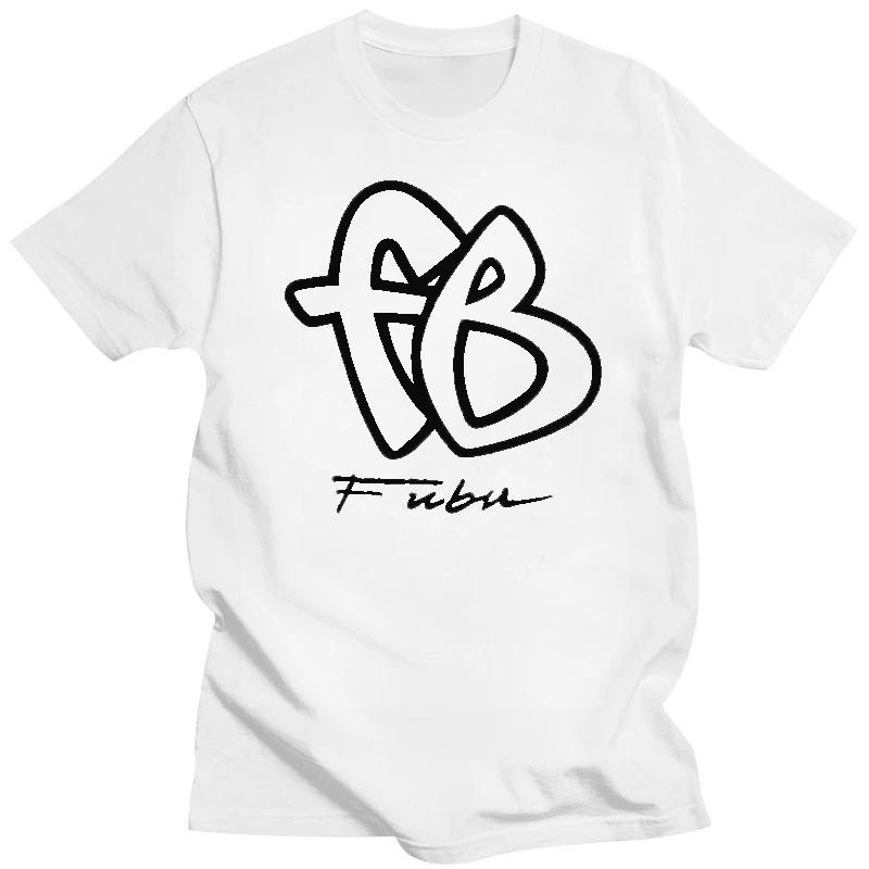 Cotton T Shirt 90S FUBU FB Big Logo Heavy Unisex Women TShirt Big Size Clothing Graphic Tops S