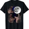 Hippopotamus Howling At the Moon Shirt for Hippo Lover T-Shirt