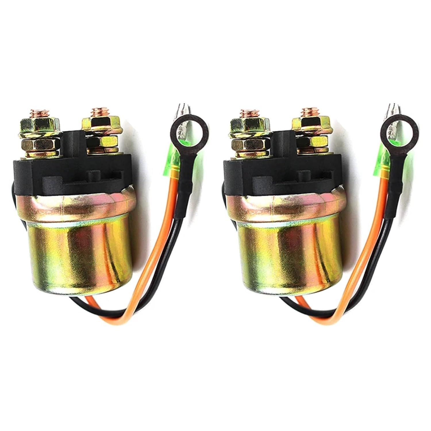

Starter Solenoid Relay for Outboard Boat Motor DT 15 25 30 40 115 140 150 200 225 DF15 DF 30 50 60 70 9.9 31800-94401(2 pcs) 2 pcs