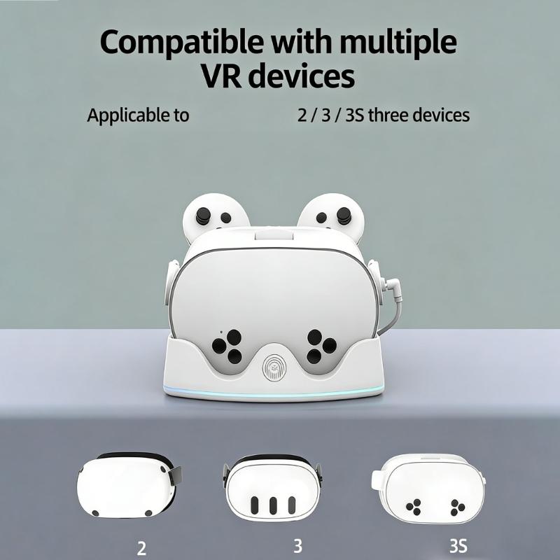 Functional Lighted Charging Stand For Digital Entertainment Systems Series Efficient Electricity Transfer And Grip Base