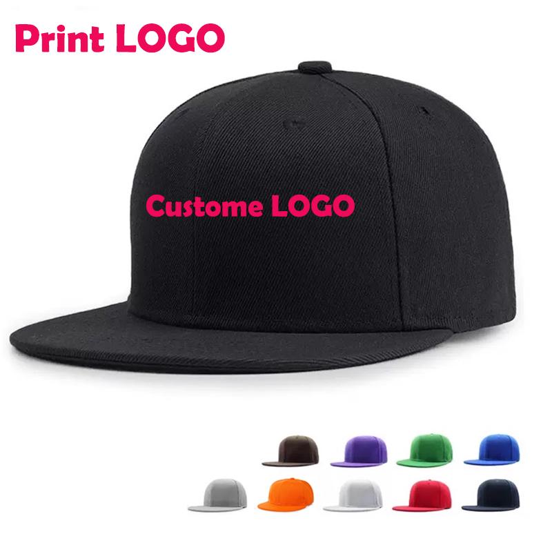 62cm 64cm Plus Size Snapback Custome LOGO Caps Men Pure Cotton Hip Hop Cap Adult Large Size Baseball Cap for Men Fitted Cap