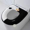 Universal Toilet Cushion for All Seasons, Winter Toilet Cover Thickened Zipper Toilet Washer