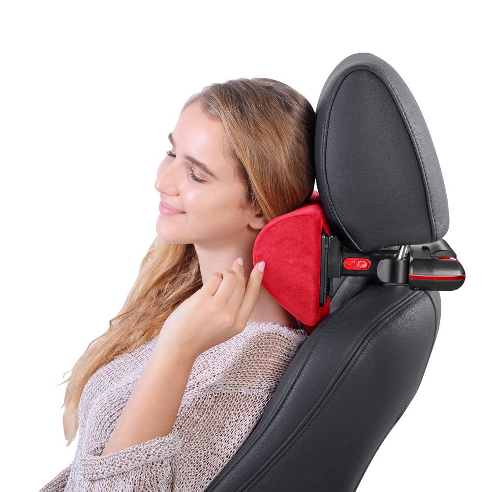 Car Headrest Side Sleeping Pillow - Smart Neck Support Pillow for Comfortable Travel