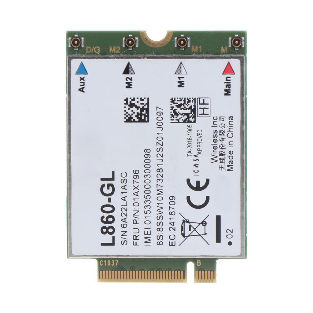 Fibocom L860-GL 4G LTE Wireless WWAN Module for M.2 Card For X1 Carbon 7thGen,P43s, T490, X1 Yoga4th