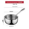 Mr. Jian 304 Stainless Steel Milk & Sauce Pot with Wooden Handle