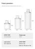 Transparent Storage Box & Jar Set: Sealed Washing Powder, Laundry Detergent, Disinfectant Bottle, Dish Soap Container with Scale.
